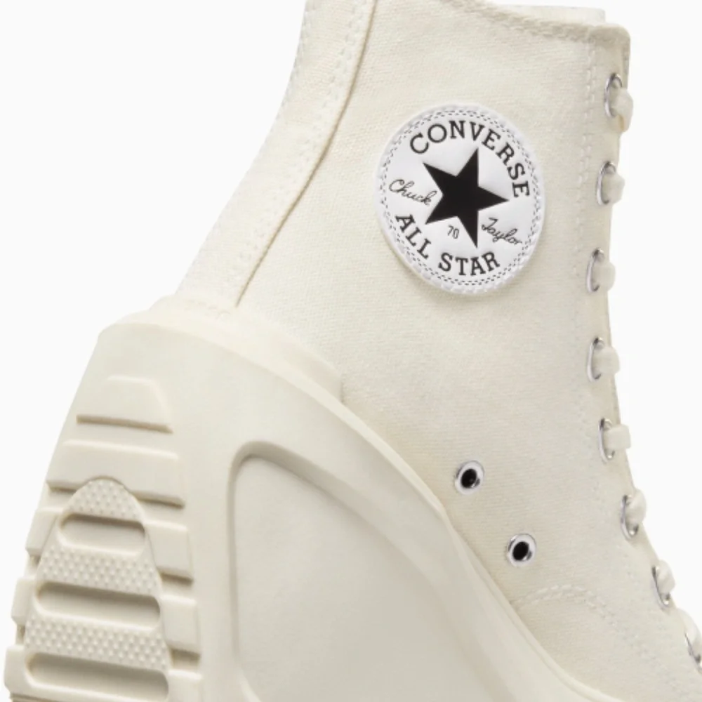 New Converse Chuck 70 De Luxe Wedge Platform Heel - SZ 8 Wmn - White (A06479C)